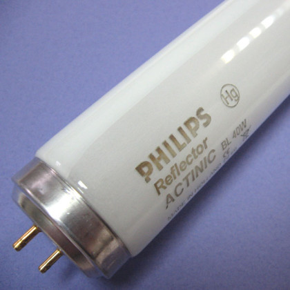 Лампа Philips Actinic BL TL-K 40W/10 -R SLV Фото товара Лампа Philips Actinic BL TL-K 40W/10 -R SLV