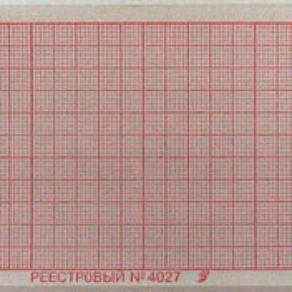 Бумага диаграммная 4027 Фото товара Бумага диаграммная 4027