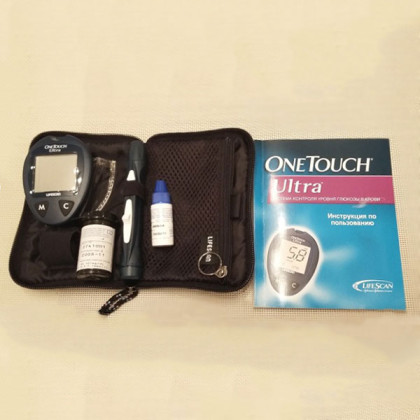 Глюкометр One Touch Ultra / Ван Тач Ультра  Фото товара Глюкометр One Touch Ultra / Ван Тач Ультра