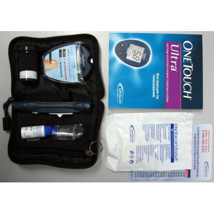 Глюкометр One Touch Ultra / Ван Тач Ультра  Фото товара Глюкометр One Touch Ultra / Ван Тач Ультра