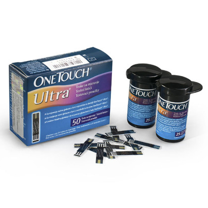 Тест-полоски к глюкометру One Touch Ultra (Easy) Фото товара Тест-полоски к глюкометру One Touch Ultra (Easy)