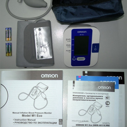 Тонометр OMRON M1 Eco Фото товара Тонометр OMRON M1 Eco