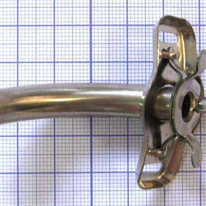 Трубка трахеотомическая металлическая ТТМ-3 Фото товара Трубка трахеотомическая металлическая ТТМ-3