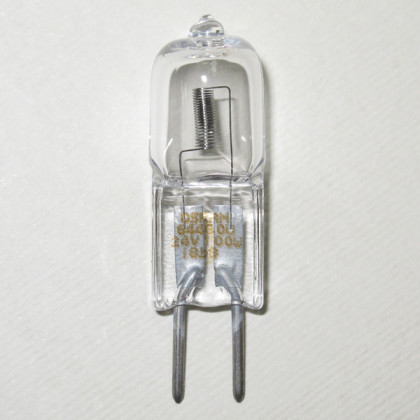 Лампа галогенная (галогеновая) Osram 64460U 24V 100W GY6,35 Фото товара Лампа галогенная (галогеновая) Osram 64460U 24V 100W GY6,35