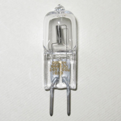 Лампа галогенная (галогеновая) Osram 64460U 24V 100W GY6,35 Фото товара Лампа галогенная (галогеновая) Osram 64460U 24V 100W GY6,35