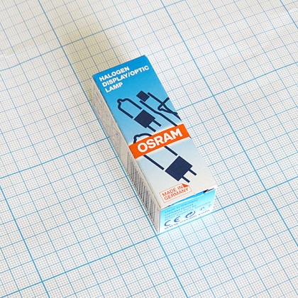 Лампа галогенная (галогеновая) Osram HLX 64250 6V 20W G4 Фото товара Лампа галогенная (галогеновая) Osram HLX 64250 6V 20W G4