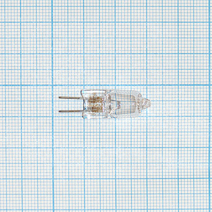 Лампа галогенная (галогеновая) Osram HLX 64250 6V 20W G4 Фото товара Лампа галогенная (галогеновая) Osram HLX 64250 6V 20W G4