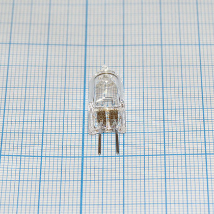 Лампа галогенная (галогеновая) Osram HLX 64250 6V 20W G4 Фото товара Лампа галогенная (галогеновая) Osram HLX 64250 6V 20W G4