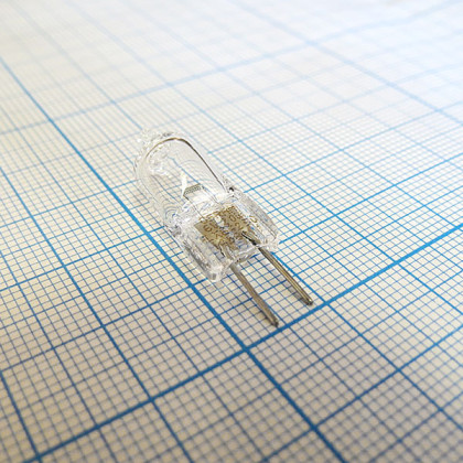 Лампа галогенная (галогеновая) Osram HLX 64250 6V 20W G4 Фото товара Лампа галогенная (галогеновая) Osram HLX 64250 6V 20W G4