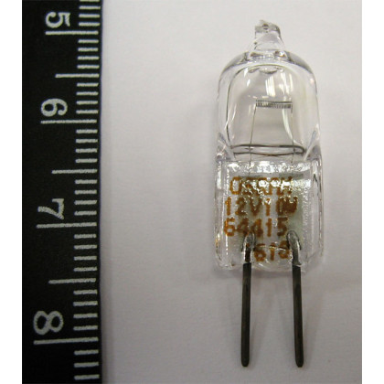 Лампа галогенная (галогеновая) Osram 64415 12V 10W G4 Фото товара Лампа галогенная (галогеновая) Osram 64415 12V 10W G4