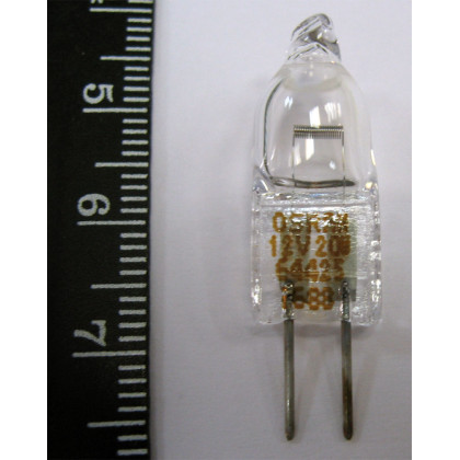 Лампа галогенная (галогеновая) Osram 64425 12V 20W G4 Фото товара Лампа галогенная (галогеновая) Osram 64425 12V 20W G4