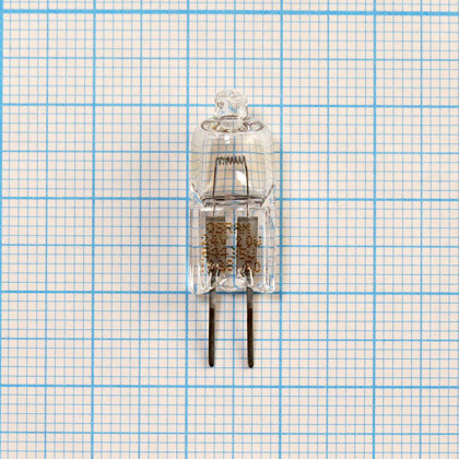 Лампа галогенная (галогеновая) Osram 64435U 24V 20W G4 Фото товара Лампа галогенная (галогеновая) Osram 64435U 24V 20W G4