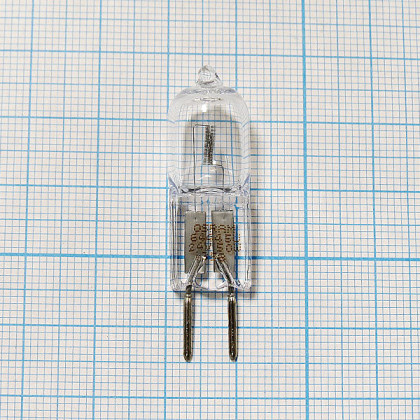 Лампа галогенная (галогеновая) Osram 64445U 24V 50W GY6,35 Фото товара Лампа галогенная (галогеновая) Osram 64445U 24V 50W GY6,35