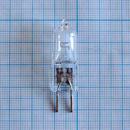 Лампа галогенная (галогеновая) Osram HLX 64625 12V 100W GY6,35 Фото товара Лампа галогенная (галогеновая) Osram HLX 64625 12V 100W GY6,35