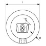 Фото товара Лампа люминесцентная Philips TL-E Circular 32W/33-640 1CT
