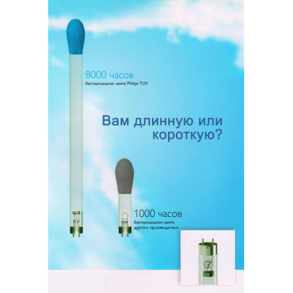 Фото товара Лампа бактерицидная Philips или Китай