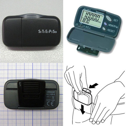 Шагомер Omron HJ-109-E Фото товара Шагомер Omron HJ-109-E