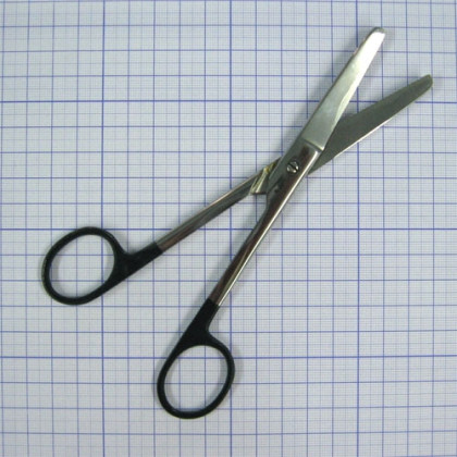 Фото товара Ножницы тупоконечные прямые 170 мм н-68т