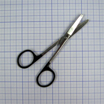 Фото товара Ножницы тупоконечные прямые армированные 140 мм н-69т