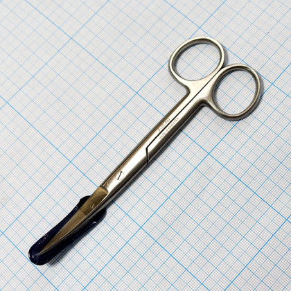 Фото товара Ножницы вертикально-изогнутые 145 мм J-22-041