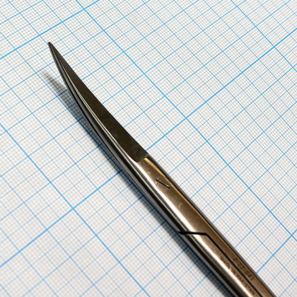 Фото товара Ножницы вертикально-изогнутые 145 мм J-22-041