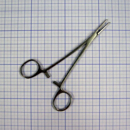 Зажим кровоостанавливающий Москит прямой J-17-057 Фото товара Зажим кровоостанавливающий Москит прямой J-17-057