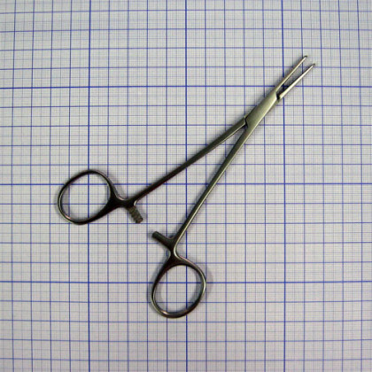 Зажим кровоостанавливающий Москит прямой J-17-057 Фото товара Зажим кровоостанавливающий Москит прямой J-17-057