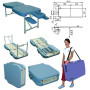 Стол массажный складной Compact Maxi Фото товара Стол массажный складной Compact Maxi