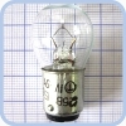 Фото товара Лампа СМ 26-15 B15d/18 самолетная накаливания