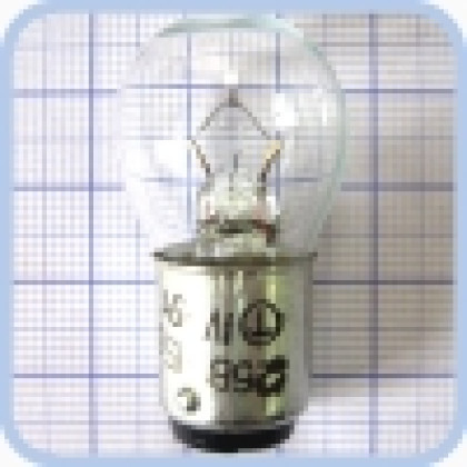 Фото товара Лампа СМ 26-15 B15d/18 самолетная накаливания