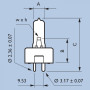 Лампа галогенная Philips 14623P 17V 95W GZ9.5 Фото товара Лампа галогенная Philips 14623P 17V 95W GZ9.5