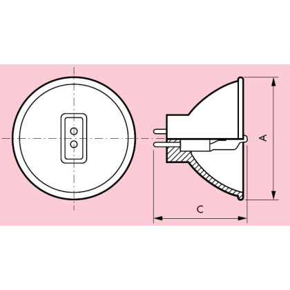 Лампа галогенная Philips 13155 13.8V 30W GX5.3 (FJX) Фото товара Лампа галогенная Philips 13155 13.8V 30W GX5.3 (FJX)