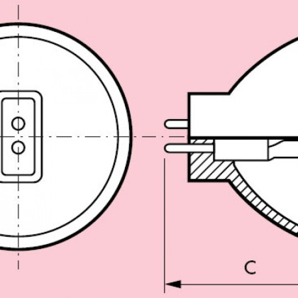 Лампа галогенная Philips 13155 13.8V 30W GX5.3 (FJX) Фото товара Лампа галогенная Philips 13155 13.8V 30W GX5.3 (FJX)