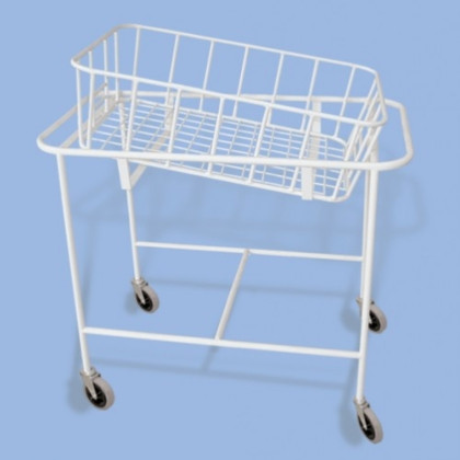 Кровать-тележка для новорожденных КТН-01-МСК Фото товара Кровать-тележка для новорожденных КТН-01-МСК