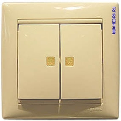Выключатель с индикацией Legrand Valena Фото товара Выключатель с индикацией Legrand Valena