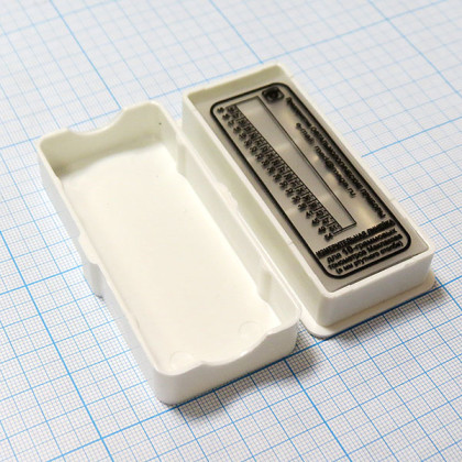 Тонометр для измерения внутриглазного давления НГм2-ОФТ-П (по Маклакову) 2х10г Фото товара Тонометр для измерения внутриглазного давления НГм2-ОФТ-П (по Маклакову) 2х10г