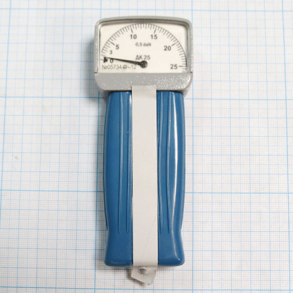 Динамометр кистевой ДК-25 Фото товара Динамометр кистевой ДК-25