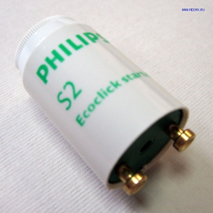 Стартер Philips S2 4-22W Фото товара Стартер Philips S2 4-22W