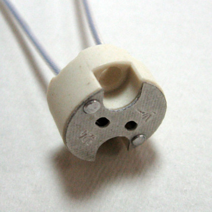 Патрон для ламп с цоколем G4 и G5,3 и G6,35 Фото товара Патрон для ламп с цоколем G4 и G5,3 и G6,35