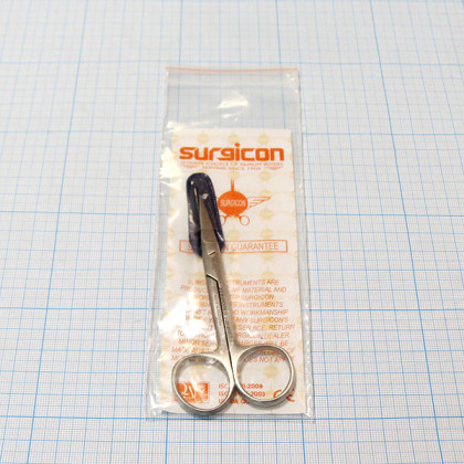 Фото товара Ножницы прямые с 2 острыми концами 100 мм J-22-017