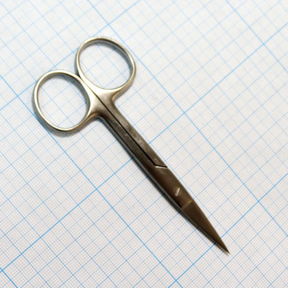 Фото товара Ножницы прямые с 2 острыми концами 100 мм J-22-017