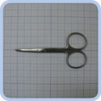 Фото товара Ножницы прямые тупоконечные 100 мм J-22-173