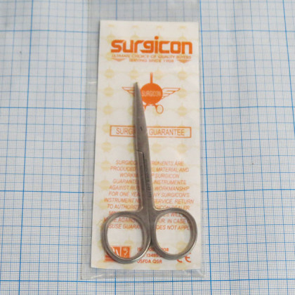 Фото товара Ножницы прямые тупоконечные 100 мм J-22-173