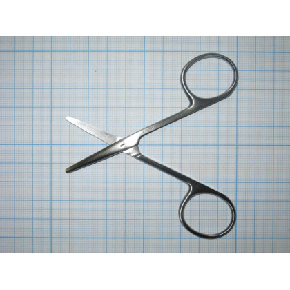 Фото товара Ножницы прямые тупоконечные 100 мм J-22-173