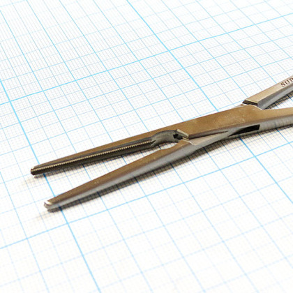 Зажим кровоостанавливающий прямой J-27-314 Фото товара Зажим кровоостанавливающий прямой J-27-314