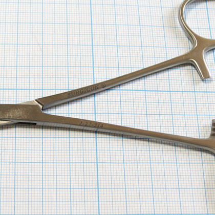 Зажим кровоостанавливающий прямой J-27-314 Фото товара Зажим кровоостанавливающий прямой J-27-314