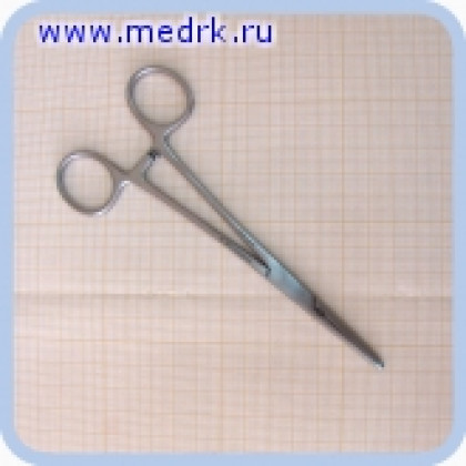 Зажим кровоостанавливающий прямой J-27-314 Фото товара Зажим кровоостанавливающий прямой J-27-314