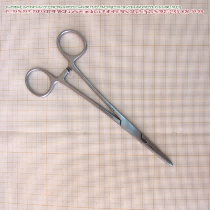 Зажим кровоостанавливающий прямой J-27-314 Фото товара Зажим кровоостанавливающий прямой J-27-314