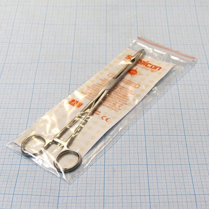 Корнцанг прямой J-18-046 (Surgicon) Фото товара Корнцанг прямой J-18-046 (Surgicon)