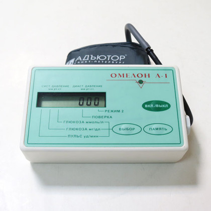 Фото товара Глюкометр + тонометр Омелон А-1 неинвазивный